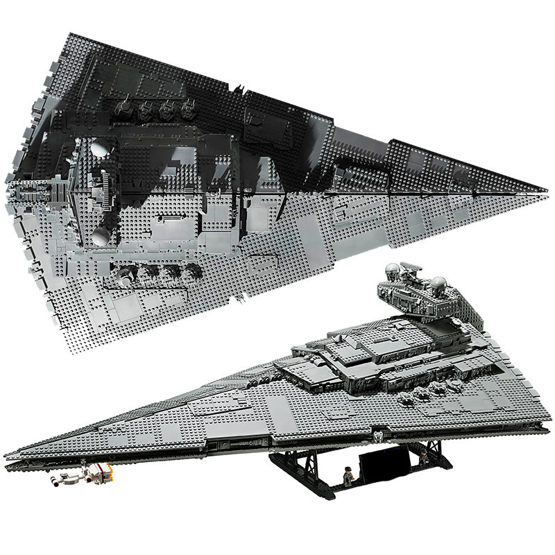 Hot Selling LaiNan 21884 75252 4784PCS UCS class Imperial Star Destroyer building block puzzle toy holiday gift birthday gift