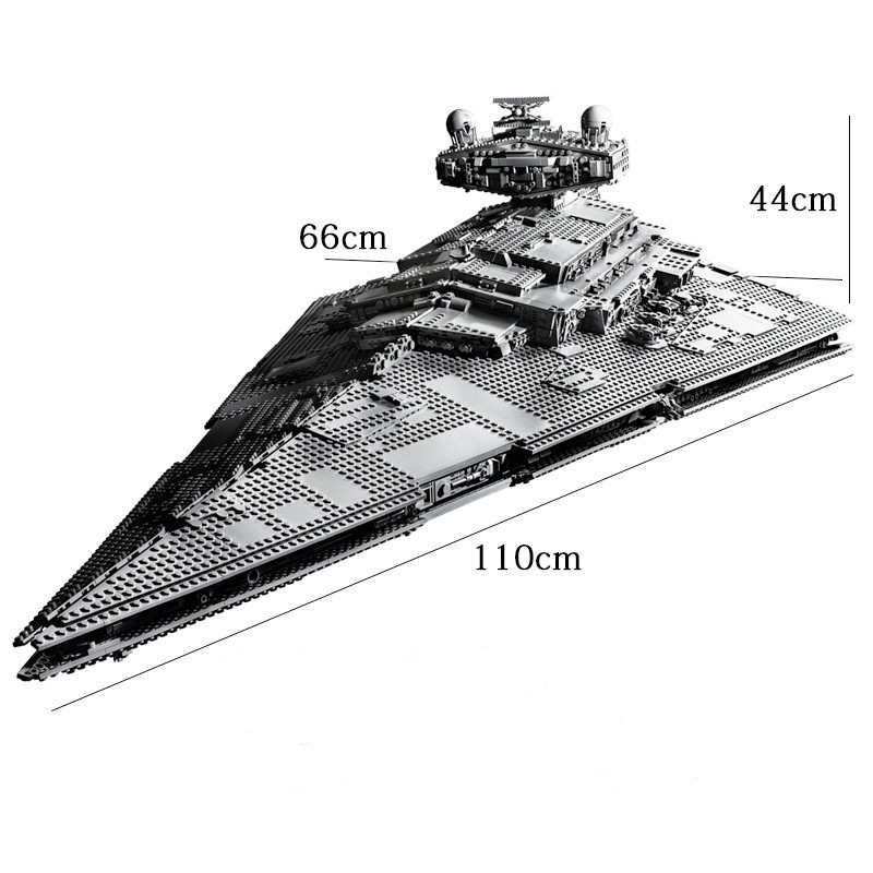 Hot Selling LaiNan 21884 75252 4784PCS UCS class Imperial Star Destroyer building block puzzle toy holiday gift birthday gift