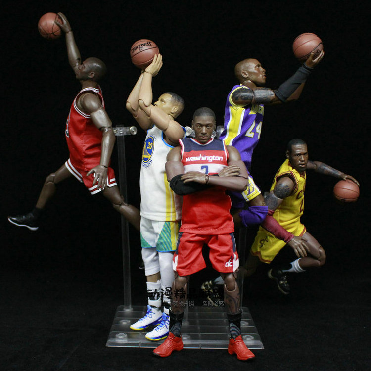 NBA Movable 1  9 Basketball James Handmade Model James Kobe Doll Souvenir action figure