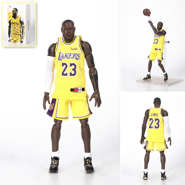 NBA Movable 1  9 Basketball James Handmade Model James Kobe Doll Souvenir action figure