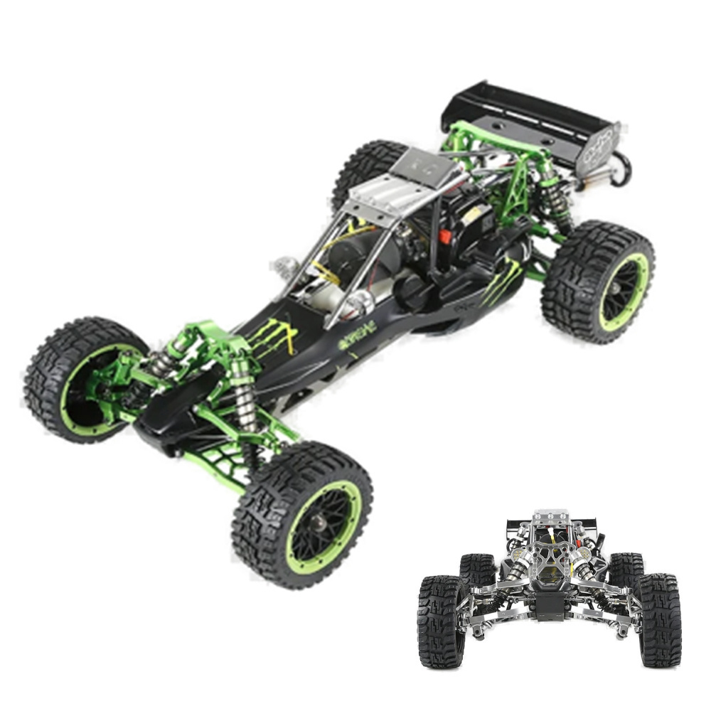 Rofun 450A 1/5 RC BAJA 5B with 45CC gas engine 2.4G RTR High-speed 80 kilometers per hour car Alloy Frame RC Truck