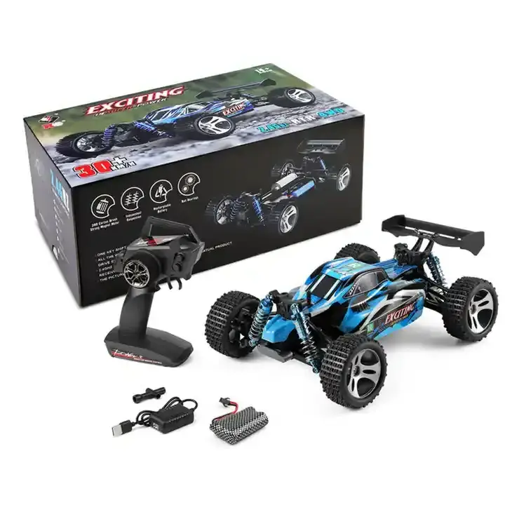 WLtoys 184011 Mini Racing Model off-road Car 1/18 Scale Rc Rar Bodies Diecast 2.4G 30KM/H High Speed Drift 4WD Toys Gifts