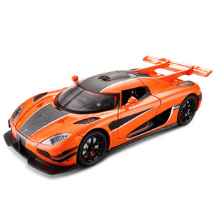 High quality and low price 1:24 Koenigsegg one alloy car models for children's toys car models decorations Dietcast Cars