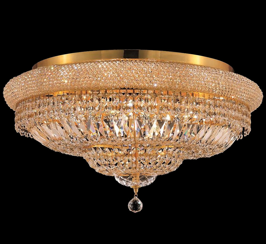 Modern Hot Sale Luxury Crystal Pendant Lights Flush Mount hall Ceiling Crystal Chandelier for Living Room