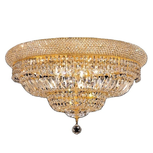 Modern Hot Sale Luxury Crystal Pendant Lights Flush Mount hall Ceiling Crystal Chandelier for Living Room