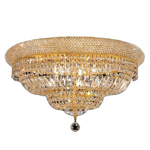 Modern Hot Sale Luxury Crystal Pendant Lights Flush Mount hall Ceiling Crystal Chandelier for Living Room