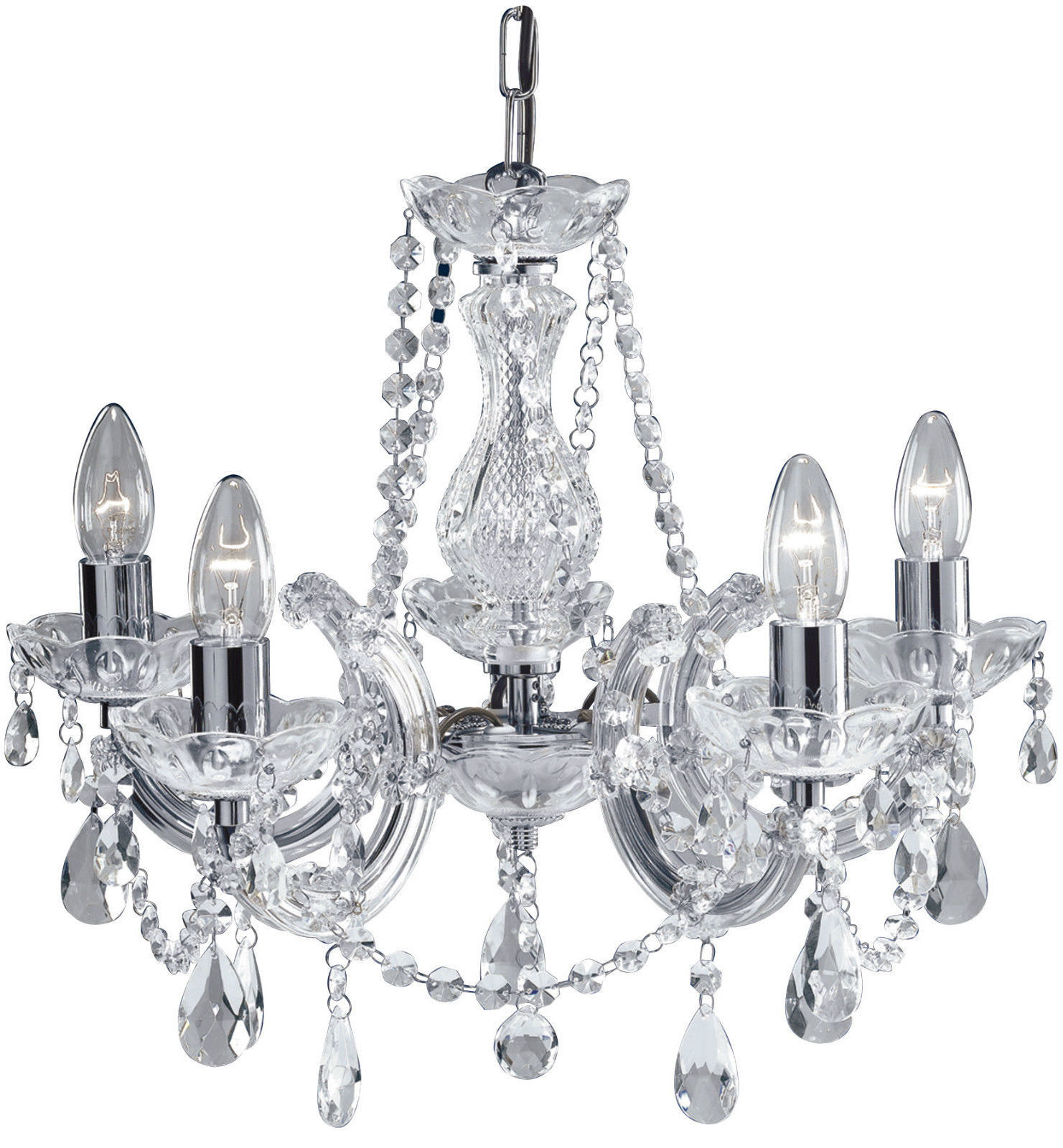 Europe Luxury Chandelier Crystal Chandeliers Home Decor Loft Living Room Bedroom Kitchen Pendant Lamps Indoor Lighting Fixture