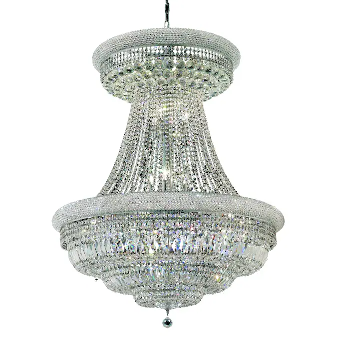 Empire Chandelier Modern Nordic Pendant Light Gold LT-71024 French Country Chrome Crystal LED Murano Glass Frame 35