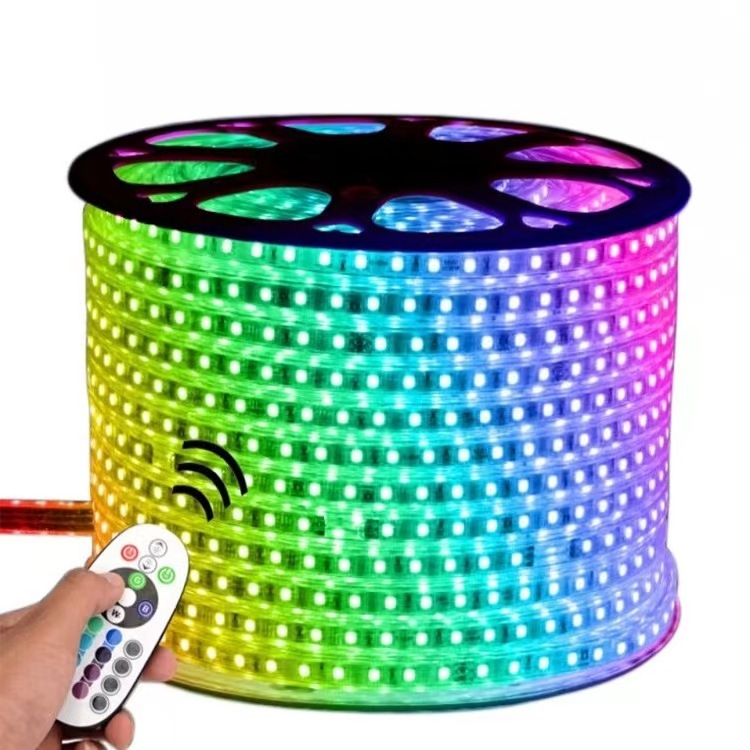 220V 110V Decoration Led Smd 5050 Rgb Remote Control Waterproof Led Strip Lights/Led Light Strip/Smart Strip Light