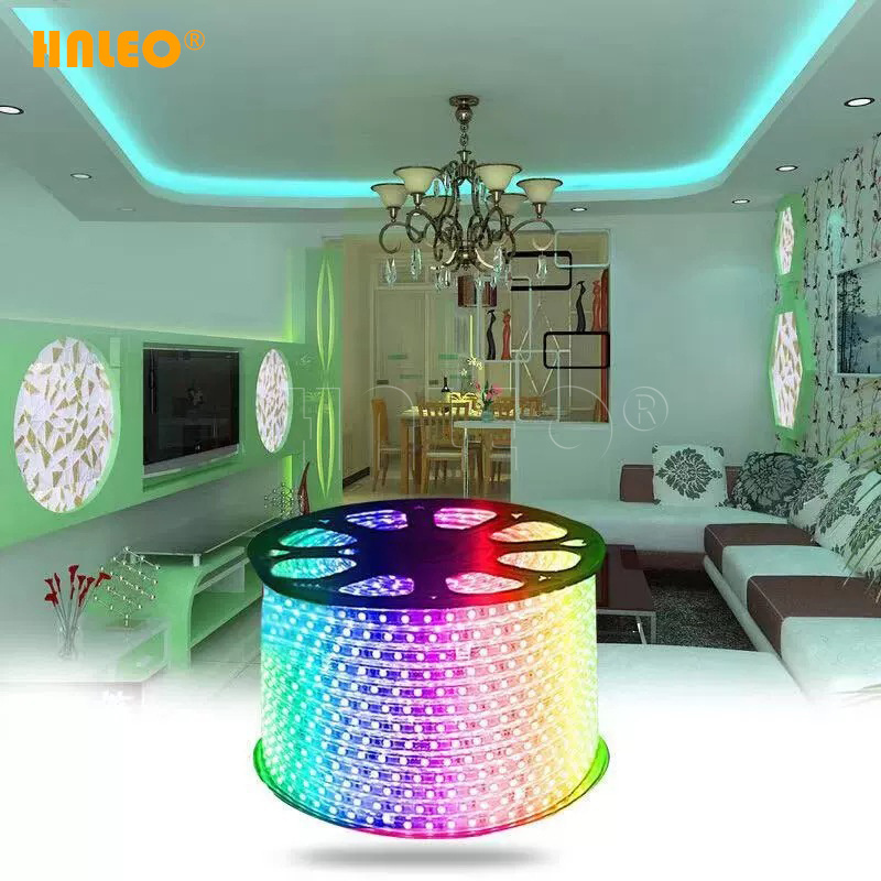 220V 110V Decoration Led Smd 5050 Rgb Remote Control Waterproof Led Strip Lights/Led Light Strip/Smart Strip Light