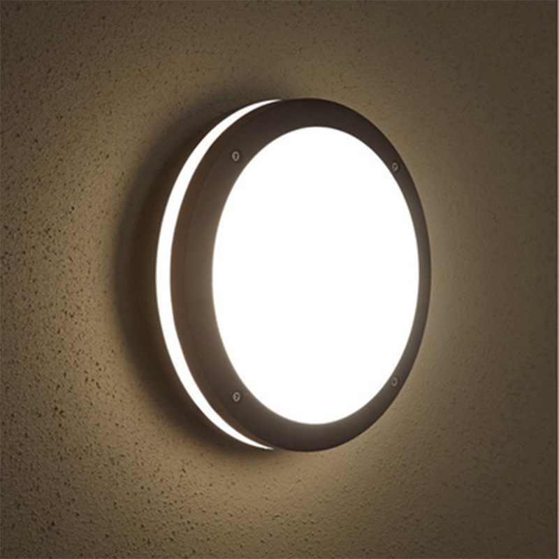 15W 20W 24W Corridor Stair Ceiling LED Lights Plastic Modern Surface Mounted Round LED Ceiling Light Fixture