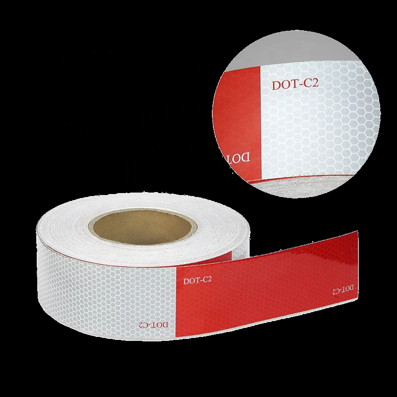 HIP High Intensity Micro Prismatic Reflective Sheeting DOT-C2 Conspicuity Marking Tape for Road Safety