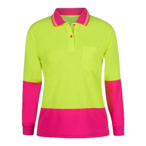 ZUJA Workwear Construction  Long Sleeve High Vis Shirt For Women