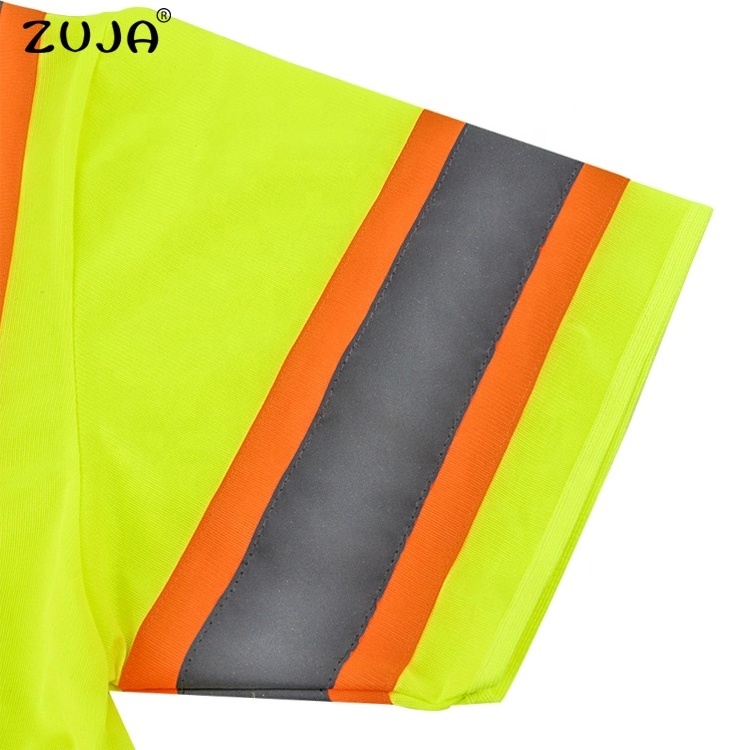 ZUJA Factory High Visibility Vest Logo Class 3 Models Safety Vest