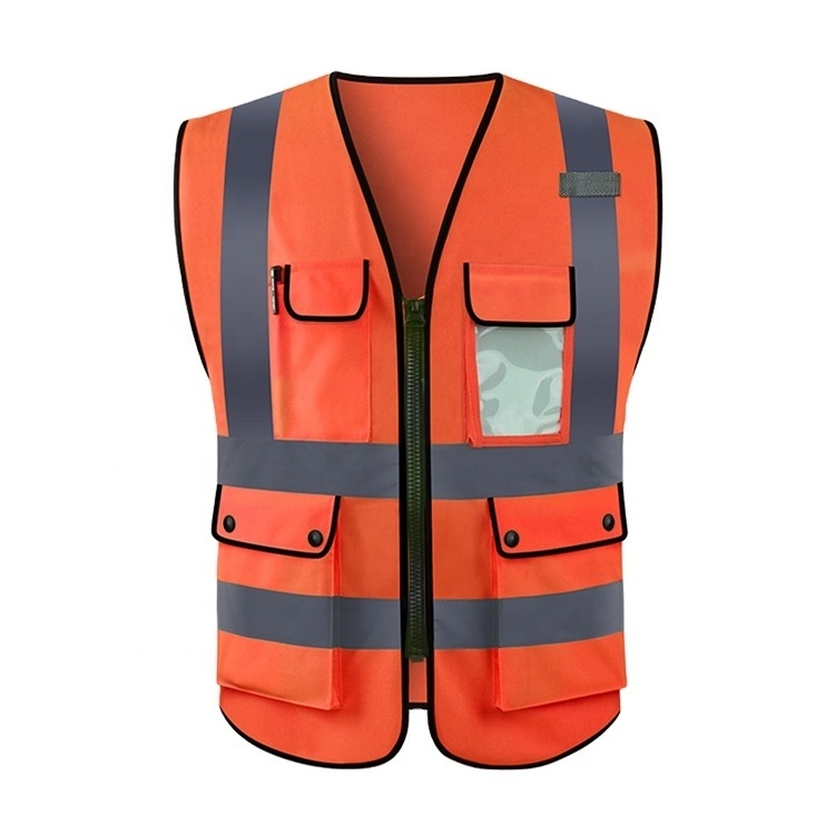 ZUJA Construction Women  Female 4 Pockets Safety Vest