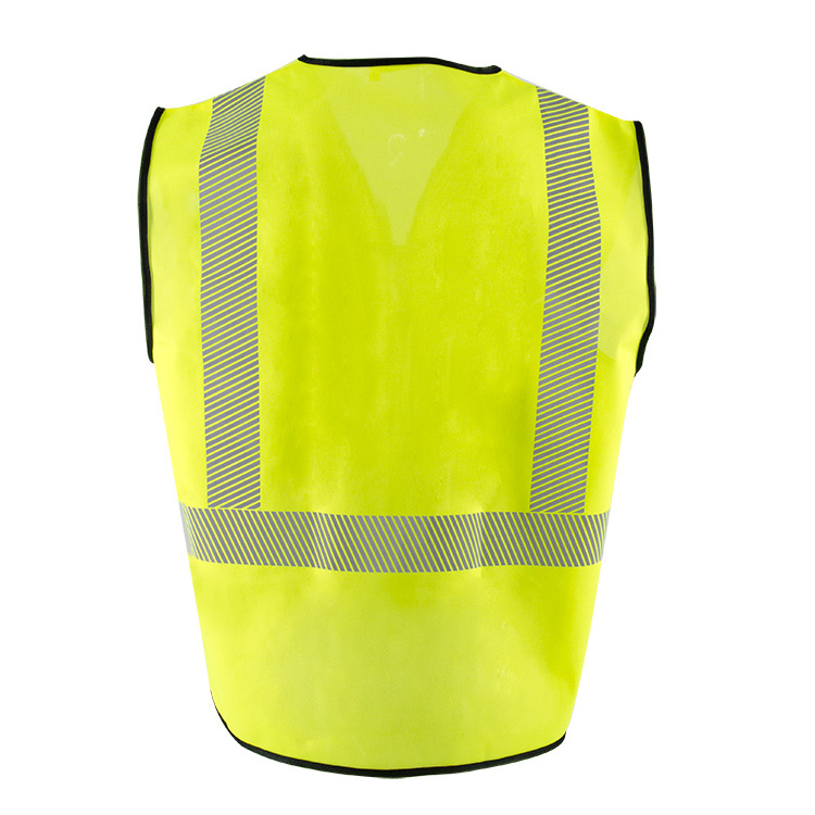 ZUJA Workwear Construction Carve Stripe Reflective Camo Safety Vest