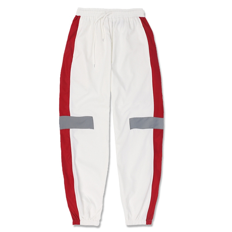 ZUJA Fashion Two Tone Sport Pants With reflective stripes