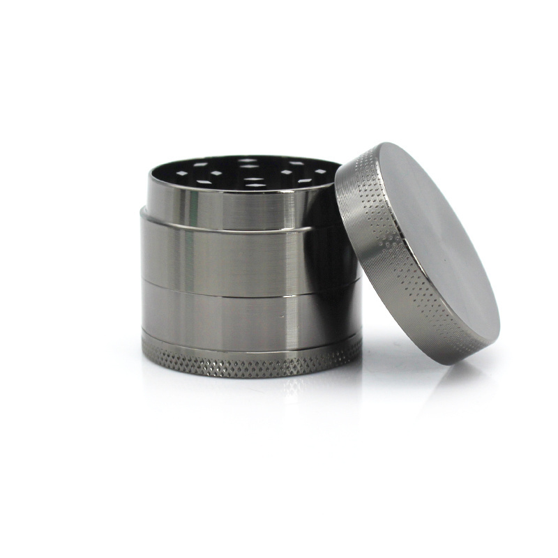 Smoke Shop Products 4 parts Herb Grinder metal Smoking Grinder Custom Logo Tobacco Grinder