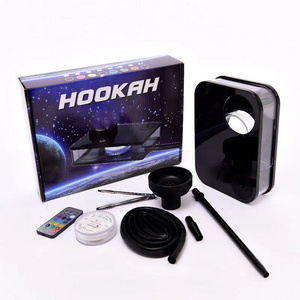 Lanchuang Portable Mini Small Hookah Shisha Russian Style  Hookah With Led Light