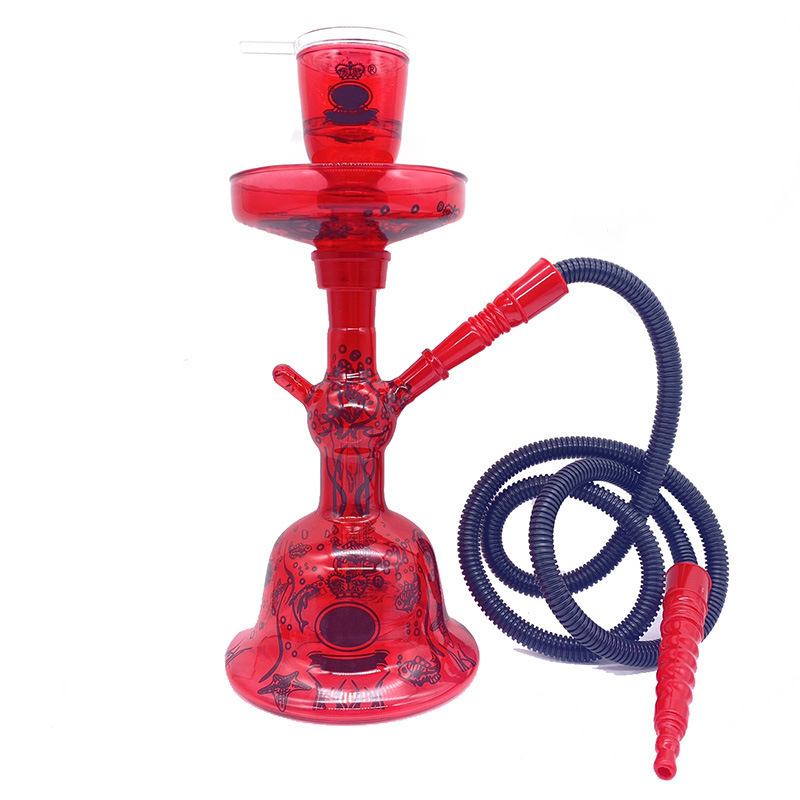 Wholesale Glass led Hookah Shisha Smoking Chicha Sheesha Hookah Acrylic Hookah Shisha