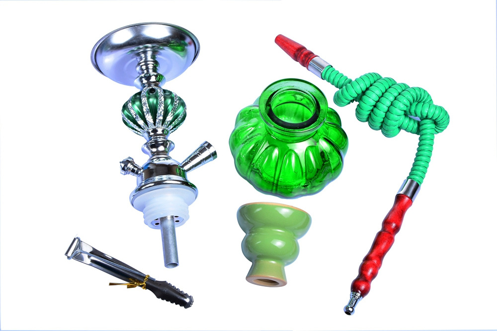 Lanchuang Portable Nargile Hookah Tips Luxury Acrylic Bowl Sheesha Pipe Shisha Charcoal