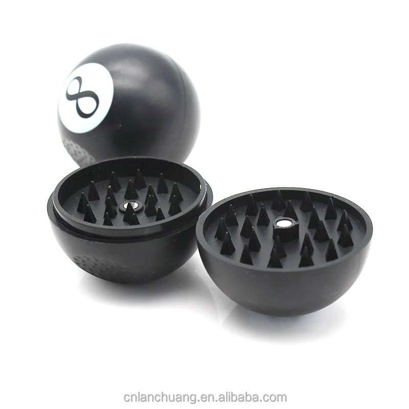 Lanchuang Plastic ball Smoking Herb Grinder Sale Tobacco Grinder Grinder With Customized Logo