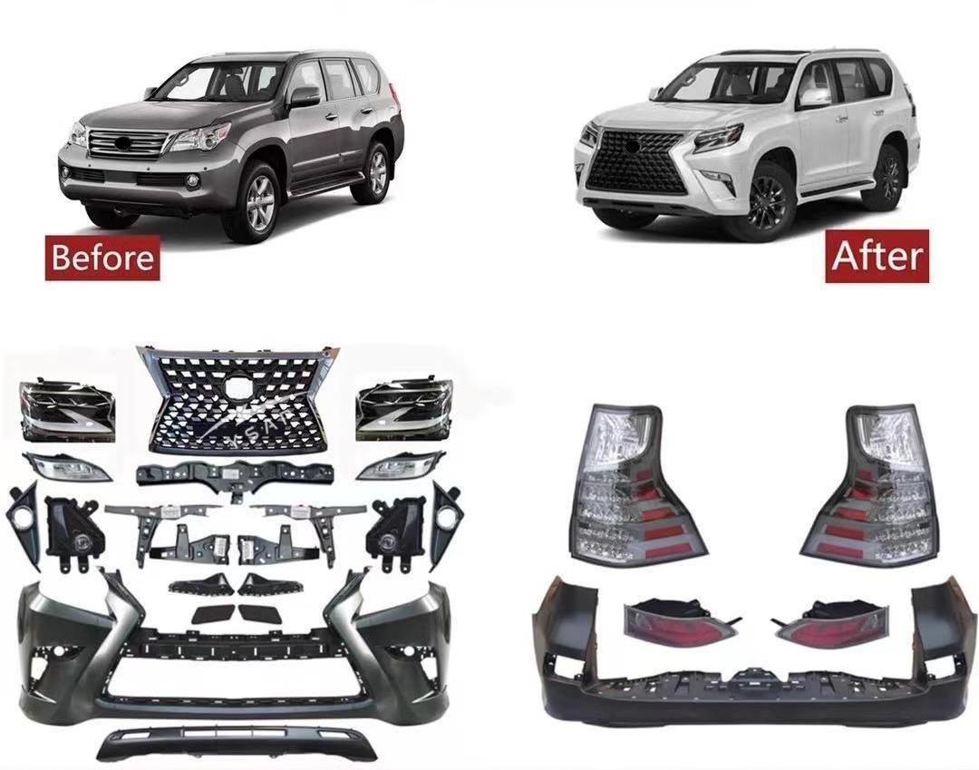 LDR Factory High Quality Body Kit For GX460 2010-2019 modified to 2020 model include TRD Style with Auto Parts Body Kit