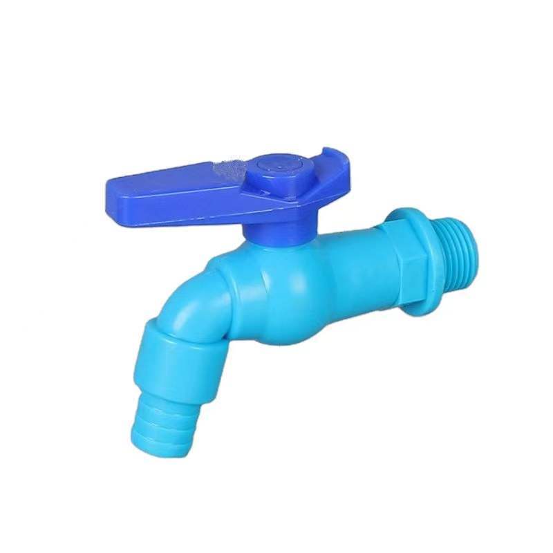 Made in China customized  color plastic Washing Machine Water faucet Ball Bibcock Garden hose outdoor water faucet