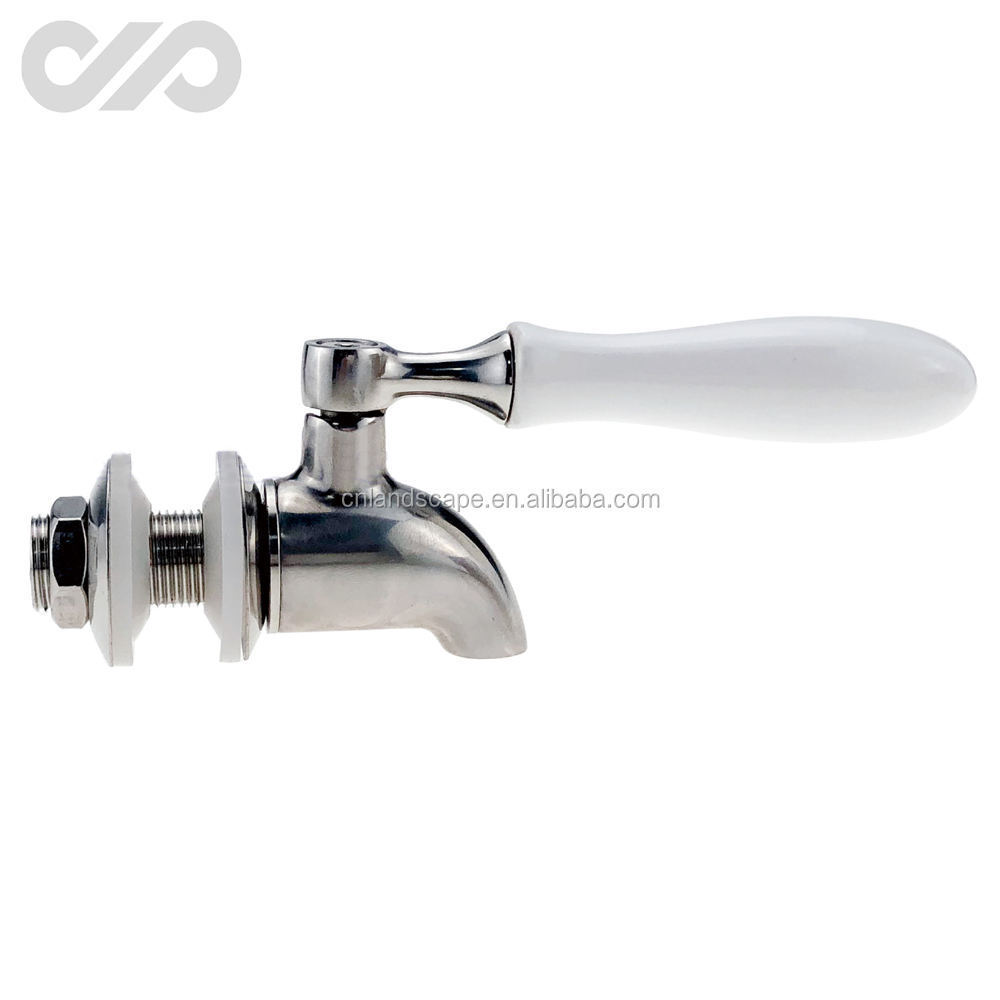 china wholesale high-quality 2gold plastic drum faucet / lever action polyethylene barrel tap