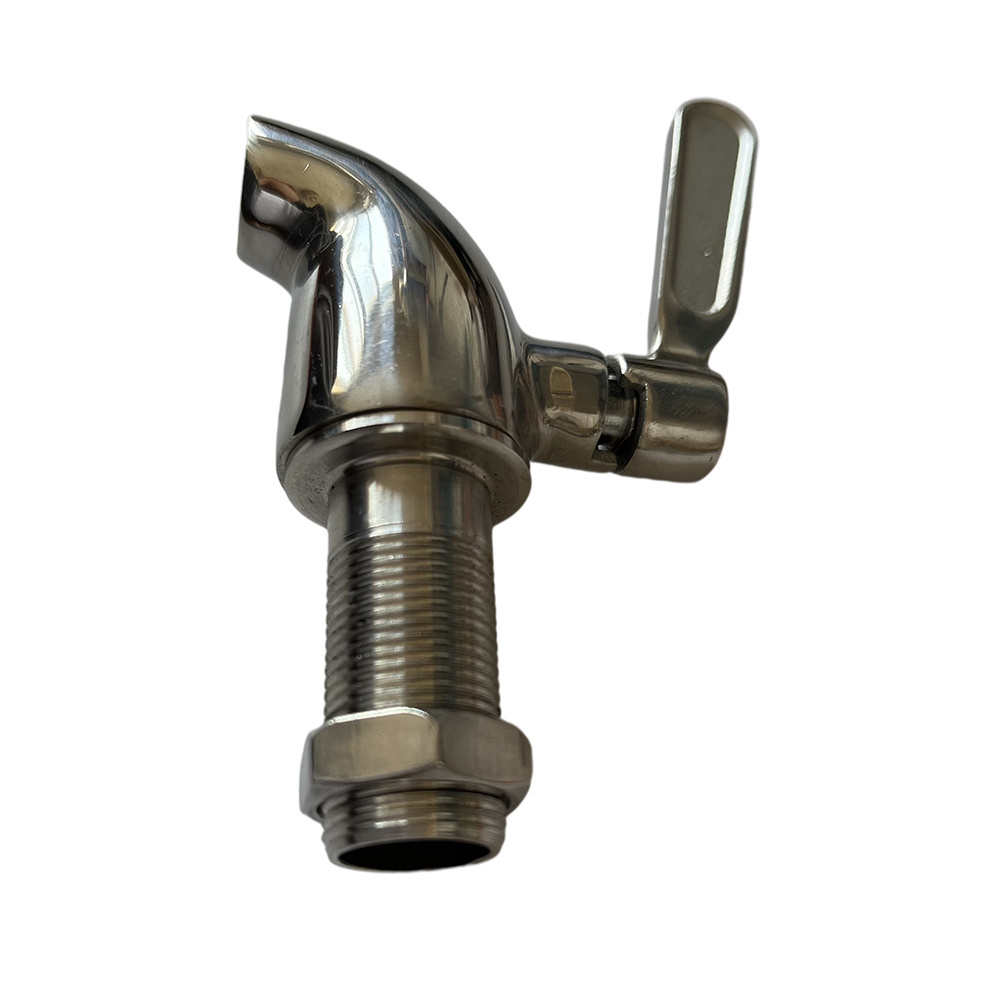 China SUS304 Stainless Steel Spigot Faucet for Wine Barrel Beverage Drink Dispenser Tap