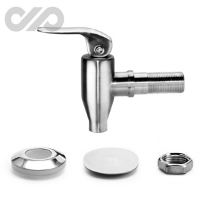 chinese Newest 16mm 304 Stainless steel Wine Beer Water Spigot Faucet For Wine Barrel Beverage Dispenser Bar Supplies  FOB Refer