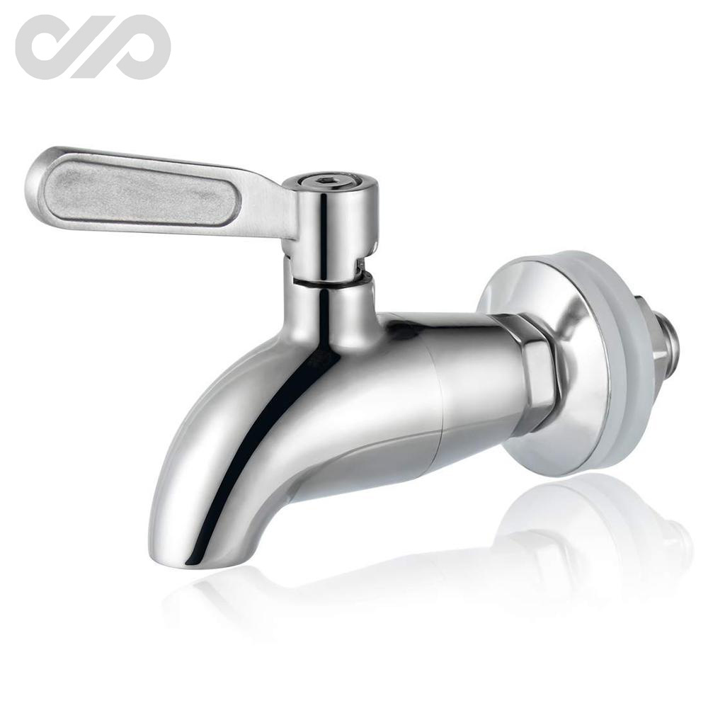 brass Spigot Tap Faucet for Wine Barrel Drink Beverage Dispenser