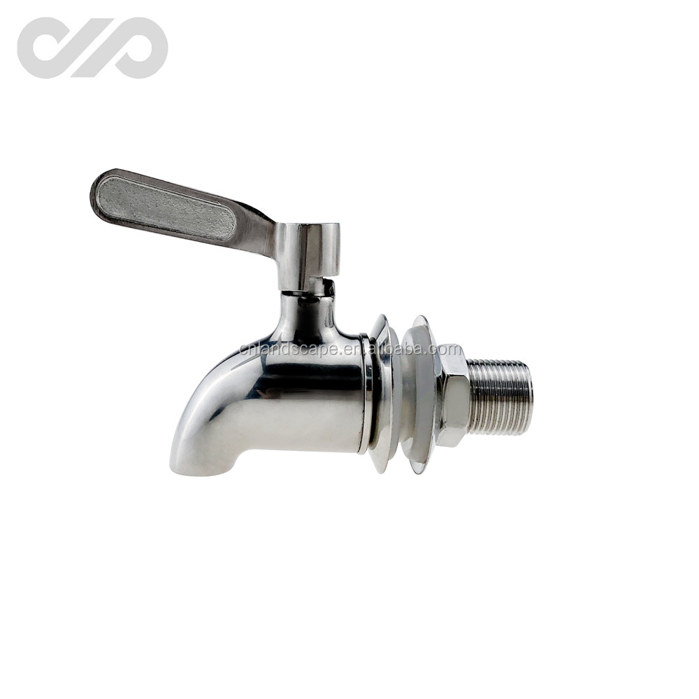 Stainless Steel Beverage Beer Dispenser Replacement Wine Barrel Spigot Faucet Tap