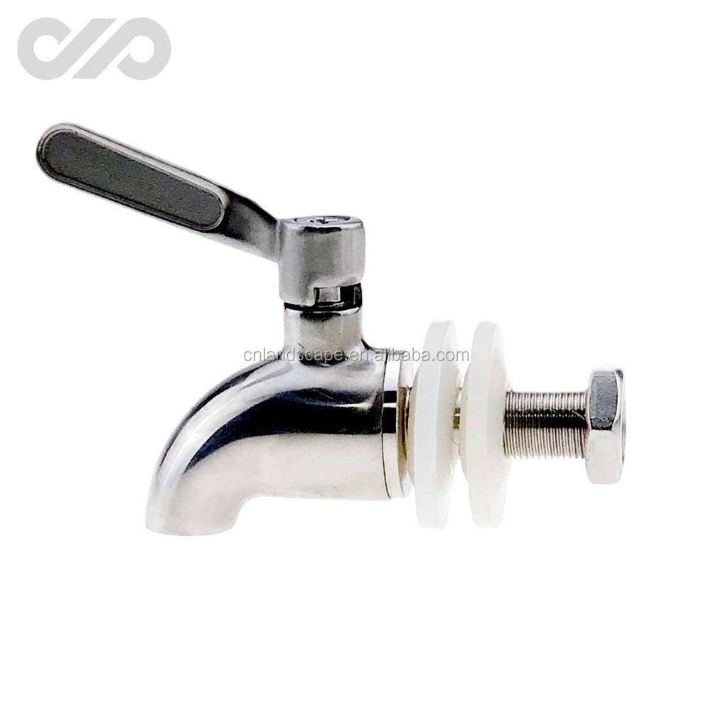 Stainless Steel Beverage Beer Dispenser Replacement Wine Barrel Spigot Faucet Tap