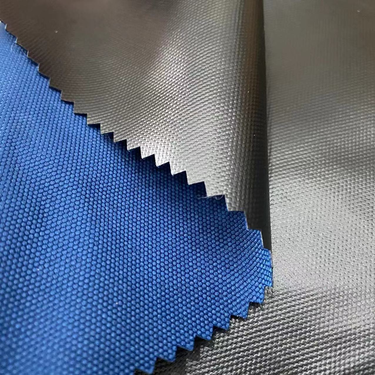 hot 420D  600D 900D 1680D  fabric 100%polyester  PVC PU coated  waterproof oxford  melt adhesive  film for laminating fabric