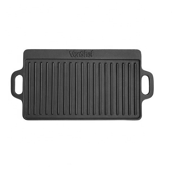 Camping Cast Iron Griddle/BBQ Plate outdoor cookware