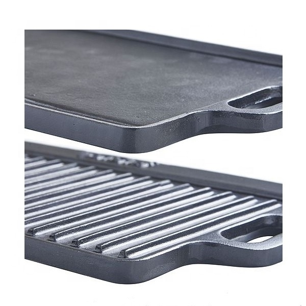 Camping Cast Iron Griddle/BBQ Plate outdoor cookware