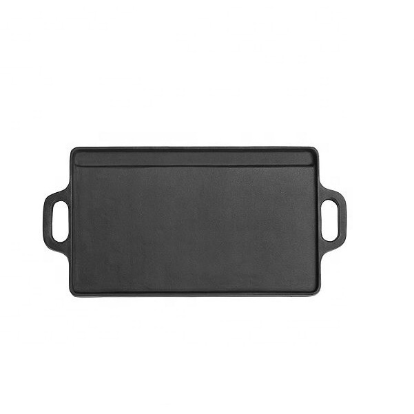 Camping Cast Iron Griddle/BBQ Plate outdoor cookware