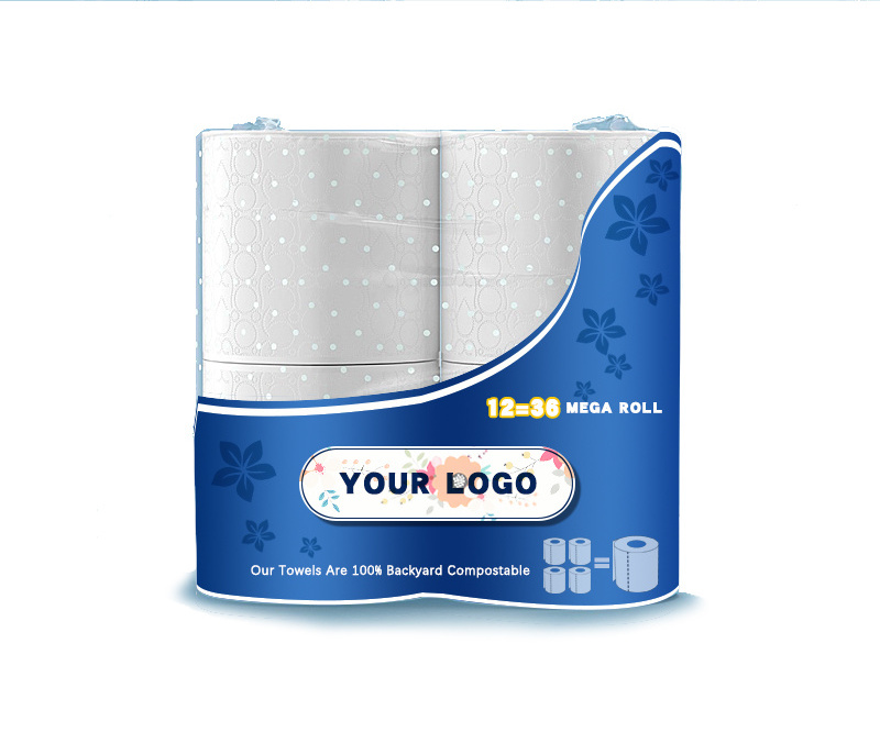 Wholesale Bulk Cheap Toilet Paper Tissue Manufacturer Sells Customised Toilet Paper