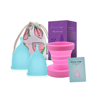 ISO13485 Customized Logo Reusable menstrual cup women vaginal care menstruation cup