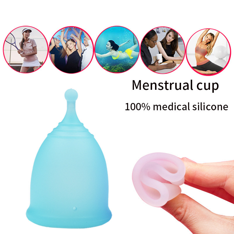 ISO13485 Customized Logo Reusable menstrual cup women vaginal care menstruation cup