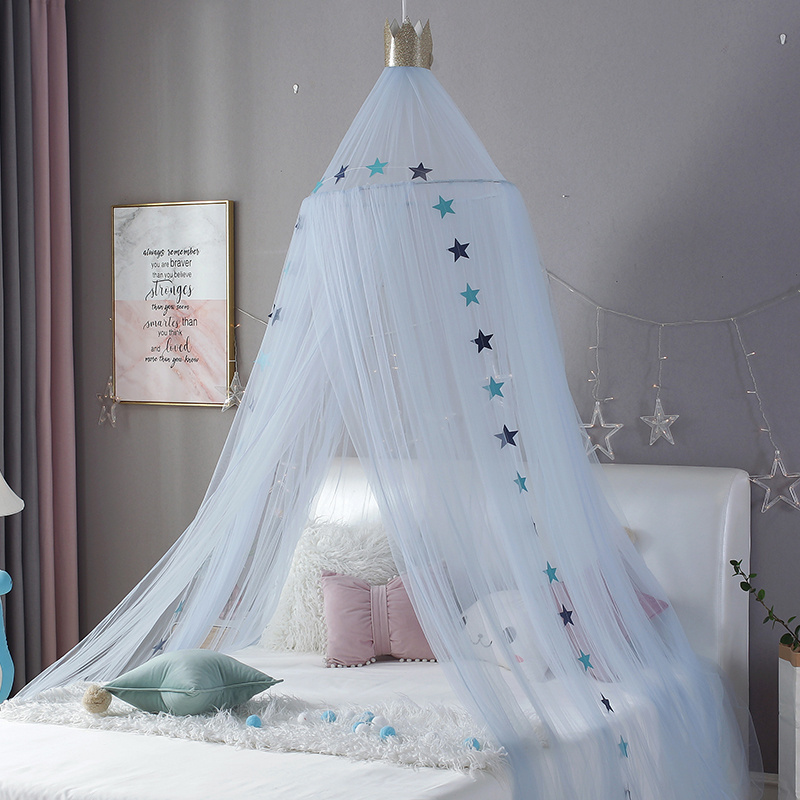 Free OEM Service Cotton Mosquito Net Bed Canopy Princess  Folding Mosquito Net For Bed