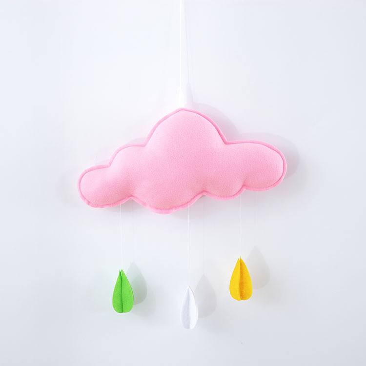 Low Price Cloud Decoration Non-Toxic Room Decor Felt Cloud for Girls