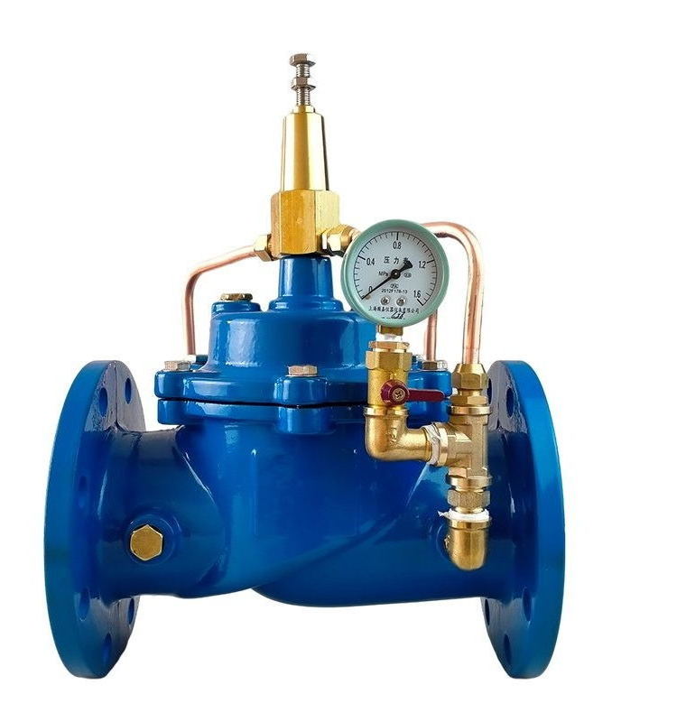 Customized 500X flow control valve for pipeline flow control DN65 pressure reducing valve for water