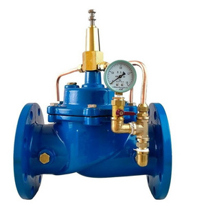 Customized 500X flow control valve for pipeline flow control DN65 pressure reducing valve for water