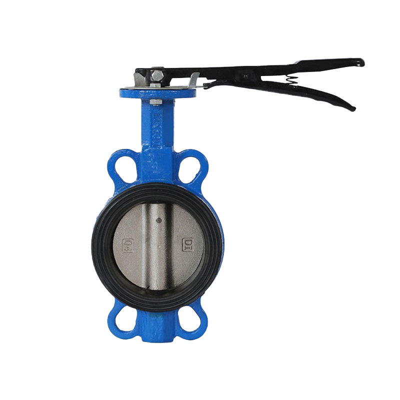 Wafer Butterfly Valves With Manual Butterfly Valve Products  flanged ends gate for water handle butterfly valve