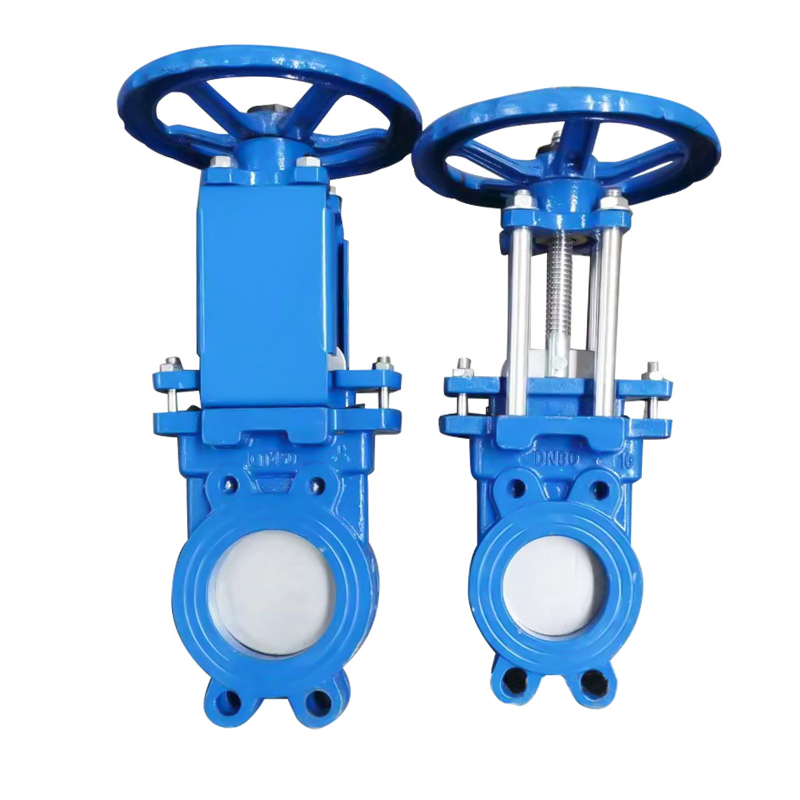 Customization manufacturer Knife Gate Valve Factory Price Manual OEM Cast iron Steel Knife Gate Valve