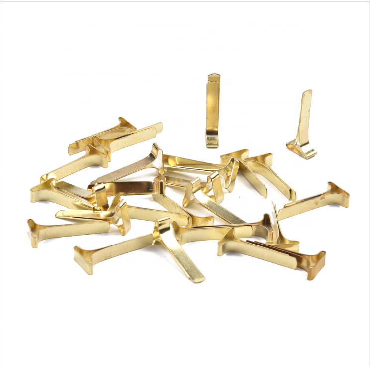 Wholesale 25mm size  T-shaped golden paper fasteners  and No Magnetic  fix paper fastener office stationery  DIY  file Fastener