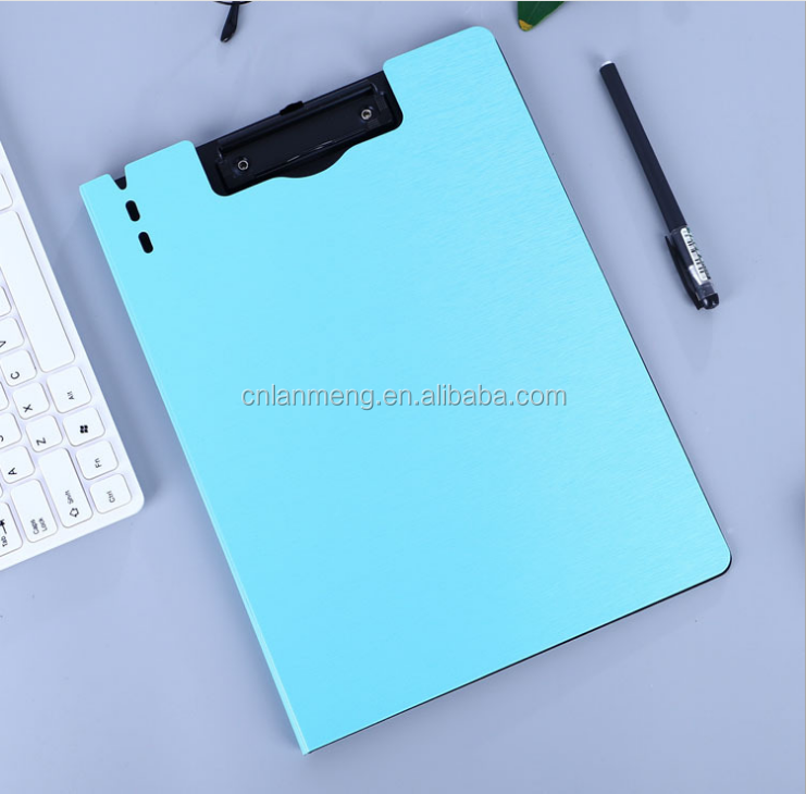 New design pure color simple folder plastic documents writing board  office stationery  paper write board