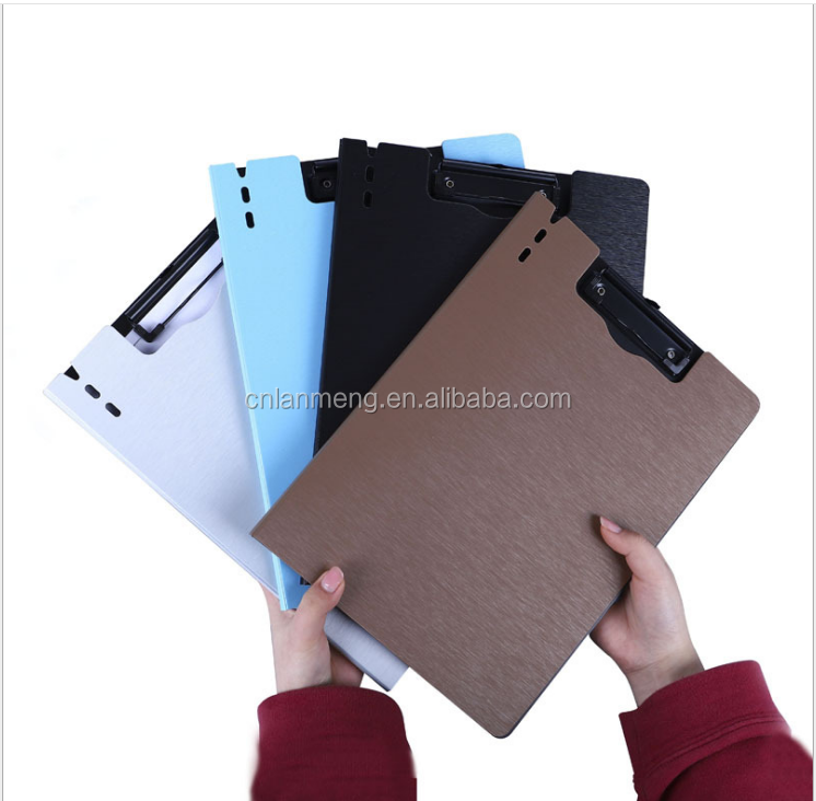 New design pure color simple folder plastic documents writing board  office stationery  paper write board